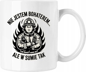 Tűzoltó bögre tűzoltó vicc 4 fehér 330ml