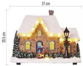 LED Karácsonyi dekoráció LED/3xAA ház