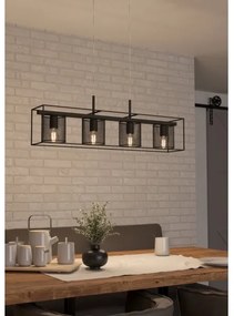 Eglo 43773 - Csillár zsinóron CATTERICK 4xE27/40W/230V