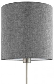 Eglo 96377 - PASTERI állólámpa 1xE27/60W/230V, átmérő 28 cm, szürke