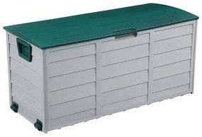 Kerti tároló box Korta (szürke + zöld). 1119444