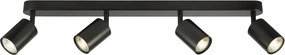 Dar Lighting Cawley CAW8422 Spotlámpa 4x11w/GU10 ip20