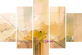 Kép - absztrakció, olajfestmény (150x105 cm)