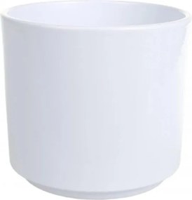 Fedél 29 cm kerámia fehér Nagy Virágtartó