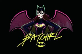 Művészi plakát Batgirl, (40 x 26.7 cm)