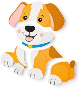 Woody Puzzle Baby Kutyus