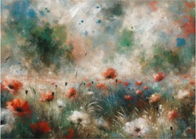 Kép – Pipacsmező absztrakciója (70x50 cm)