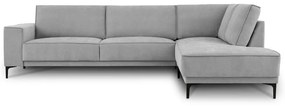 Szürke sarokkanapé (jobb oldali-L alakú) Copenhagen – Scandic