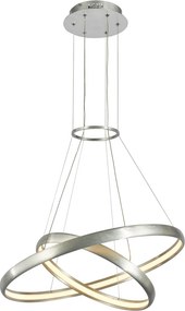 ITALUX MD17025-2A-ALU-WH AXEL Modern Led Függesztett Lámpa Ezüst LED IP20