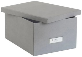 Inge 3 db-os szürke tárolódoboz szett - Bigso Box of Sweden