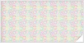 Öntapadós Ablakfólia Adatvédelem Színes mandalák 200x100