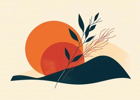 Poszter 70x50cm Alkonyat a csendben