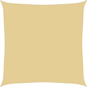 vidaXL homokszínű 100% poliészter oxford szövet napvitorla 2,5x2,5 m