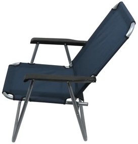 Összecsukható kempingszék, kék
