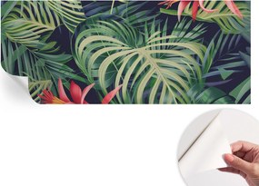 Öntapadós tapéta 3D ragasztóval Egzotikus növények 250x104 cm