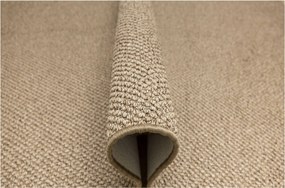 Hurkapálca Szőnyeg Vastag Szövésű Bézs Barna Filc Cheddar Nappali 100x150 cm