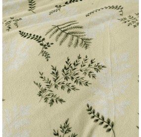 Mikroszálas ágynemű LEAFY világoszöld Ágyneműhuzat mérete: 2 db 70 x 90 cm | 200 x 220 cm