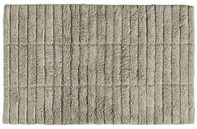 Tiles zöldesbézs pamut fürdőszobai kilépő, 80 x 50 cm - Zone