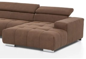 Sarokkanapé U alakban TROPEA balos barna