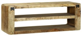 TV szekrény 100x32x36 cm Tömör mangófa