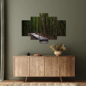 Kép - A bambuszok között (150x105 cm)