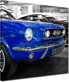 Vászonkép 40x40 Kék Ford Mustang
