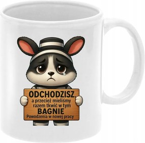 Bögre a munkából való távozáshoz Búcsú a munkavállalótól 6 Fehér 330ml