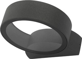Dar lighting modern kültéri fali lámpa reon szürke darreo3239 IP65