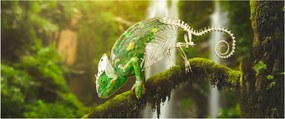 Kaméleon képe (120x50 cm)