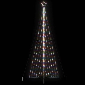 színes LED karácsonyfa 789 LED 476 cm