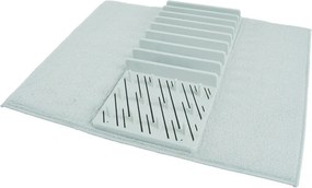 Világoskék műanyag edénycsepegtető alátét 50x38 cm – Homéa