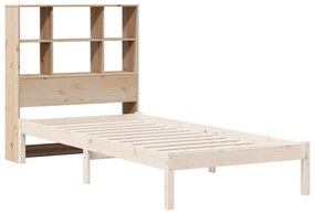tömör fenyőfa fejtámla tárolóval 100 cm