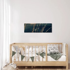 A füvek képe (órával) (90x30 cm)