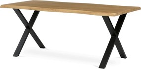 Étkezőasztal 180x90 cm MDF vad tölgy