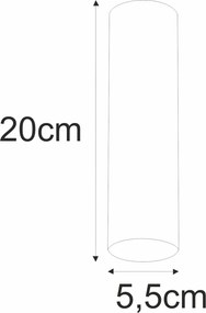 KAJA K-4405 MILE BLACK Fekete Színű Spotlámpa 1xGU10 10W IP20