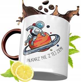 Bordó Bögre Labdarúgónak Születésnapi Ajándék fényképes nyomtatással