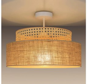 Belis Felületre szerelhető csillár BOHO 1xE27/60W/230V rattan BE0929