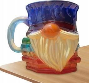 Mesebeli Festett Bögre 3D Régi Kötet Ajándék Gyűjtőnek