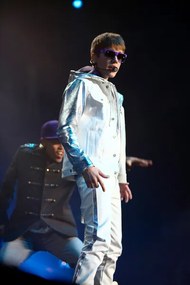 Fotográfia Justin Bieber performing at the NIA