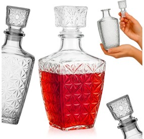 Üveg Whisky Kancsó Tinktúra Konyak Likőr Bor Üveg Dugó 800ML