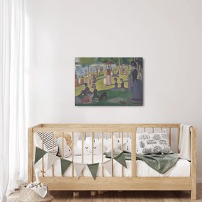Kép - Georges Seurat, A Sunday on La Grande Jatte, reprodukciók (70x50 cm)