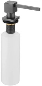 Mexen tartozékok, szögletes mosogatószer adagoló mosogatóhoz, szürke, 6605320-61