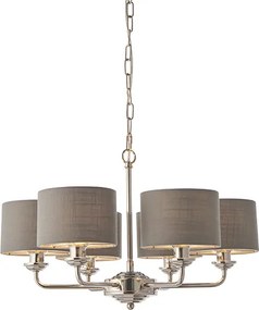 Endon HIGHCLERE 94381 Csillár 6x28W/E14 IP20