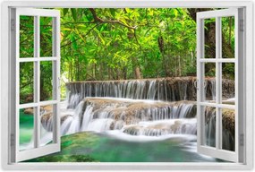 Poszterek 60x40 Vízesés Kaszkád Ázsia