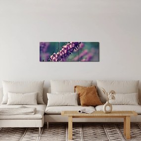 Levandula képe (órával) (90x30 cm)