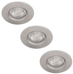 Philips - PACK 3x LED Dimmelhető fürdőszobai lámpa LED/5W/230V 2,700K IP65