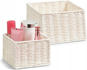 Zeller, 2 nagy tárolókosár készlet, b