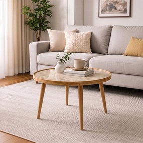 Polen 80 - Oak, Travertine