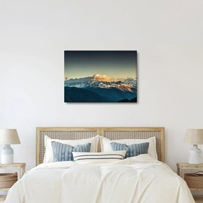 Kép - magas hegyek csúcsai (70x50 cm)
