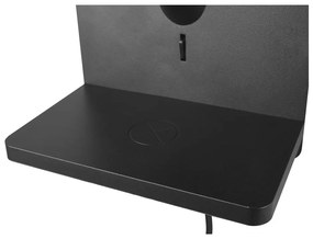 Matt fekete fali lámpa Comfort – Trio